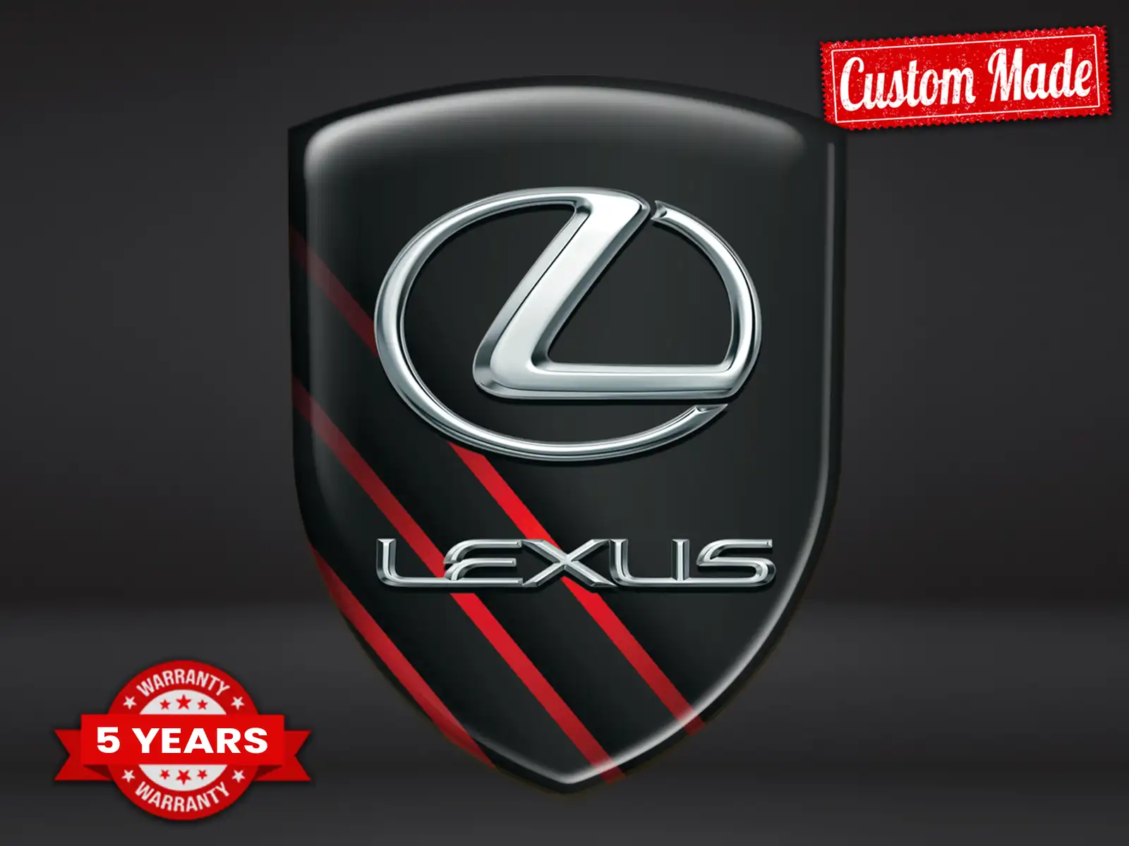 Lexus Autoembleme Universal Hochwertig Stabil